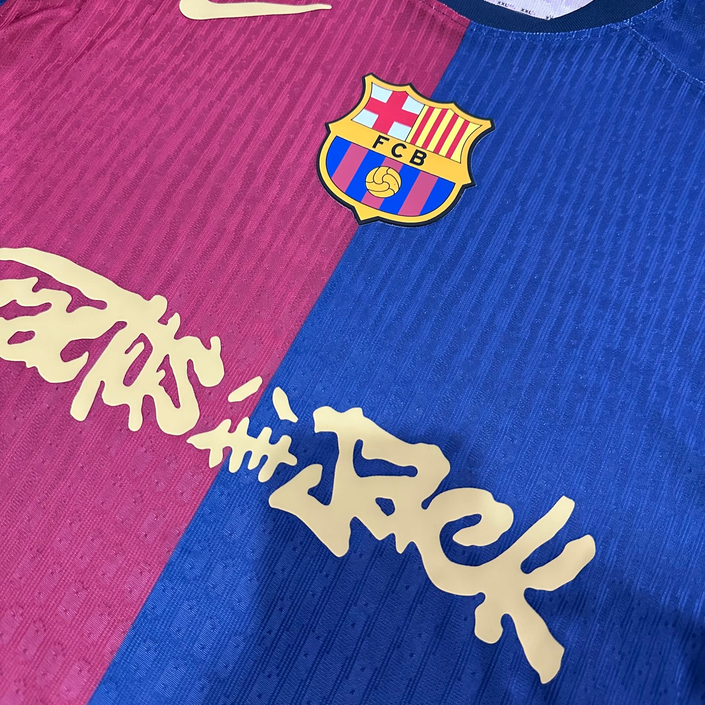 FC Barcelona x Travis Scott Limited Edition 2024/25 shirt spelerversie