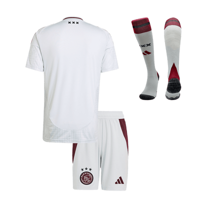 Kid's Ajax Third Away  Soccer Jersey Kit(Jersey+Shorts+Socks) 2024/25 Top Voetbalshirts Shop
