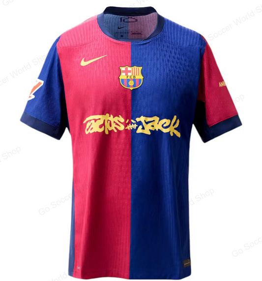 FC Barcelona x Travis Scott Limited Edition 2024/25 shirt spelerversie
