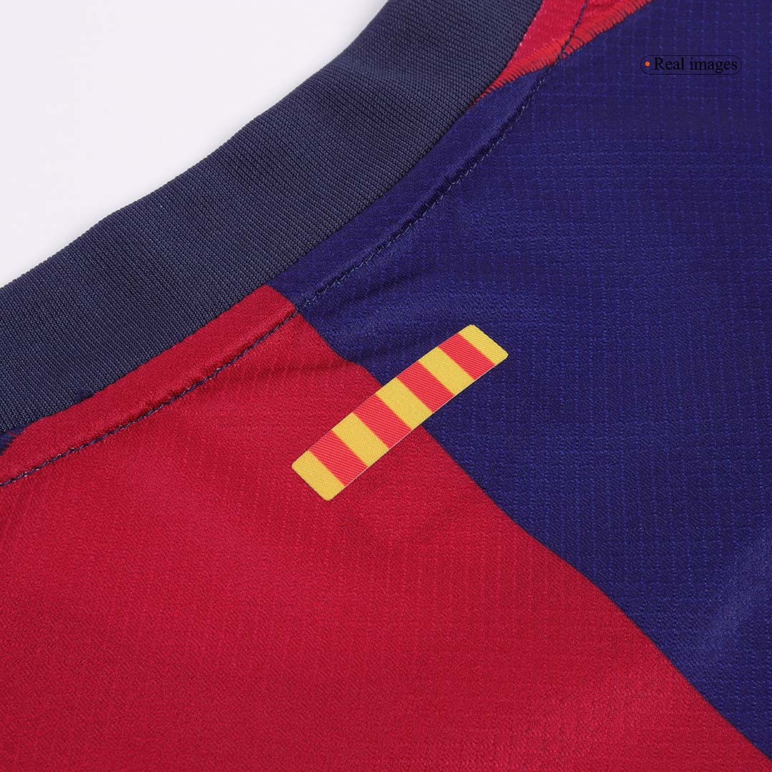 LAMINE YAMAL #19 Barcelona Home  Soccer Jersey 2024/25- Spotify Logo Without Text Top Voetbalshirts Shop