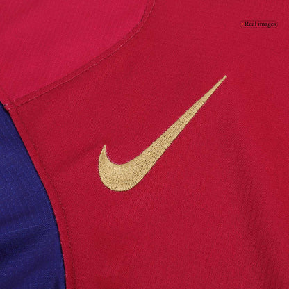 LAMINE YAMAL #19 Barcelona Home  Soccer Jersey 2024/25- Spotify Logo Without Text Top Voetbalshirts Shop