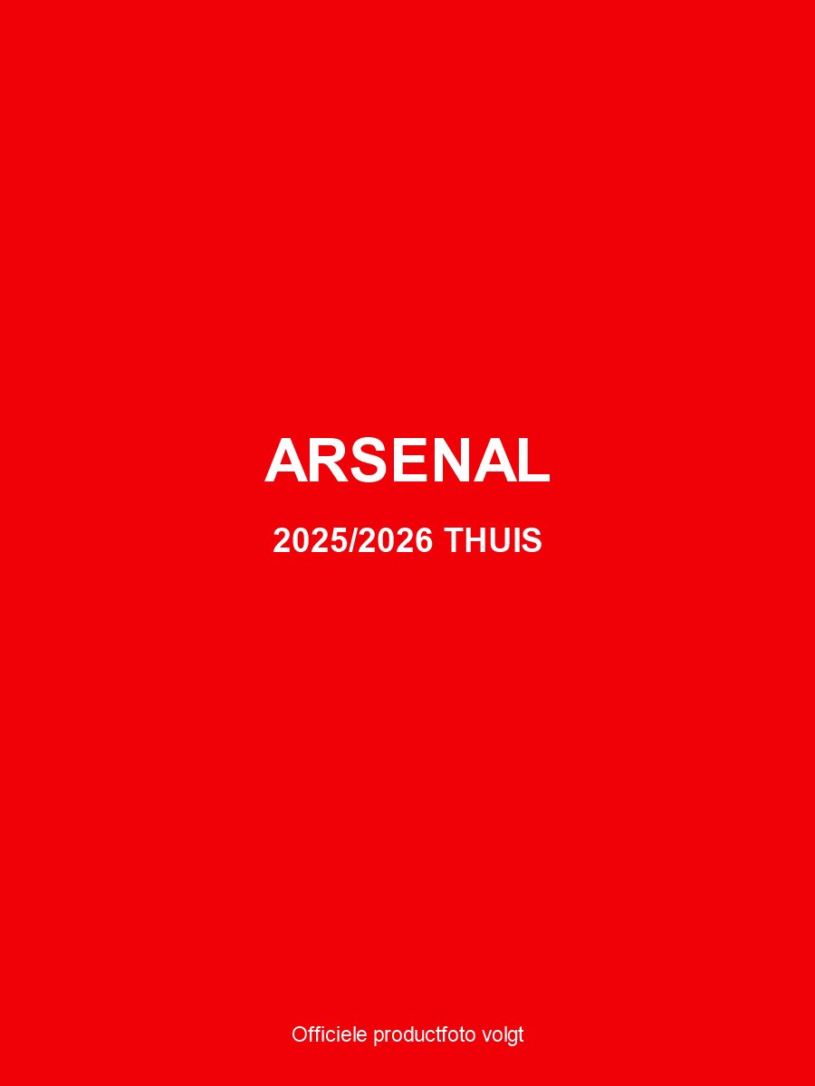 Arsenal Seizoen 2025/2026 t-shirt thuis - officiële productfoto volgt