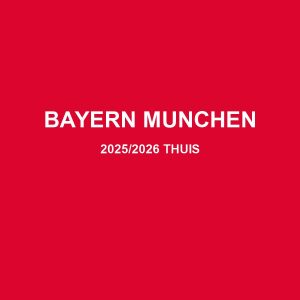 Bayern München Seizoen 2025/2026 t-shirt thuis - officiële productfoto volgt