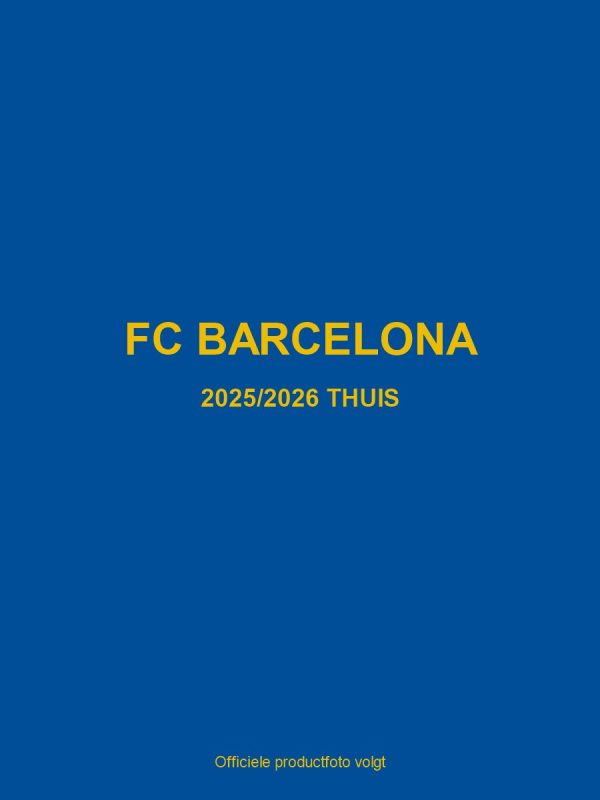 FC Barcelona Seizoen 2025/2026 t-shirt thuis - officiële productfoto volgt