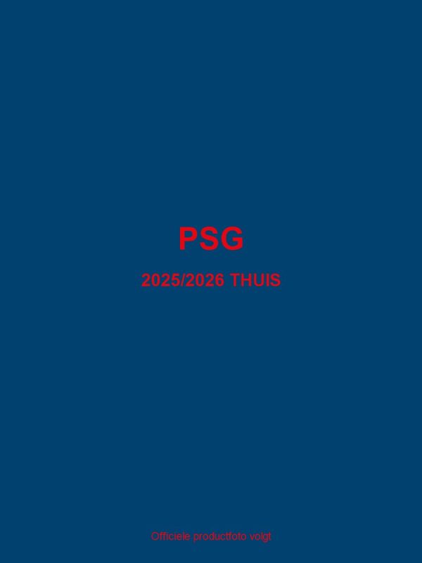 Paris Saint-Germain Seizoen 2025/2026 t-shirt thuis - officiële productfoto volgt